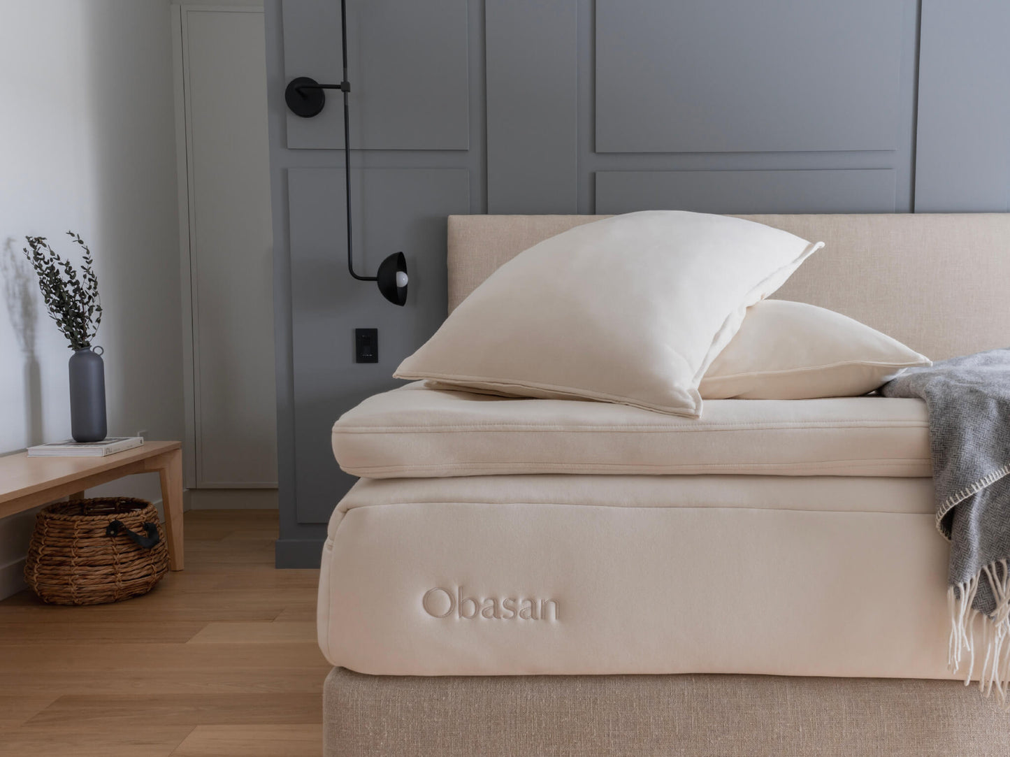 Obasan Organic Latex Rubber Pillow