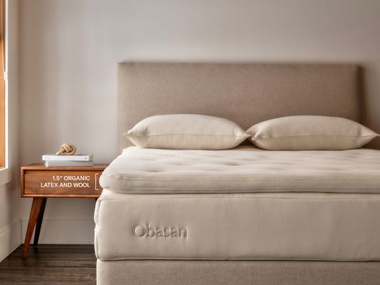 Classic Organic Wool and Latex Mattress Topper (1.5")