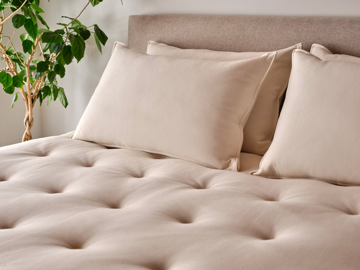 Deluxe Organic Wool and Latex Mattress Topper (2.5")