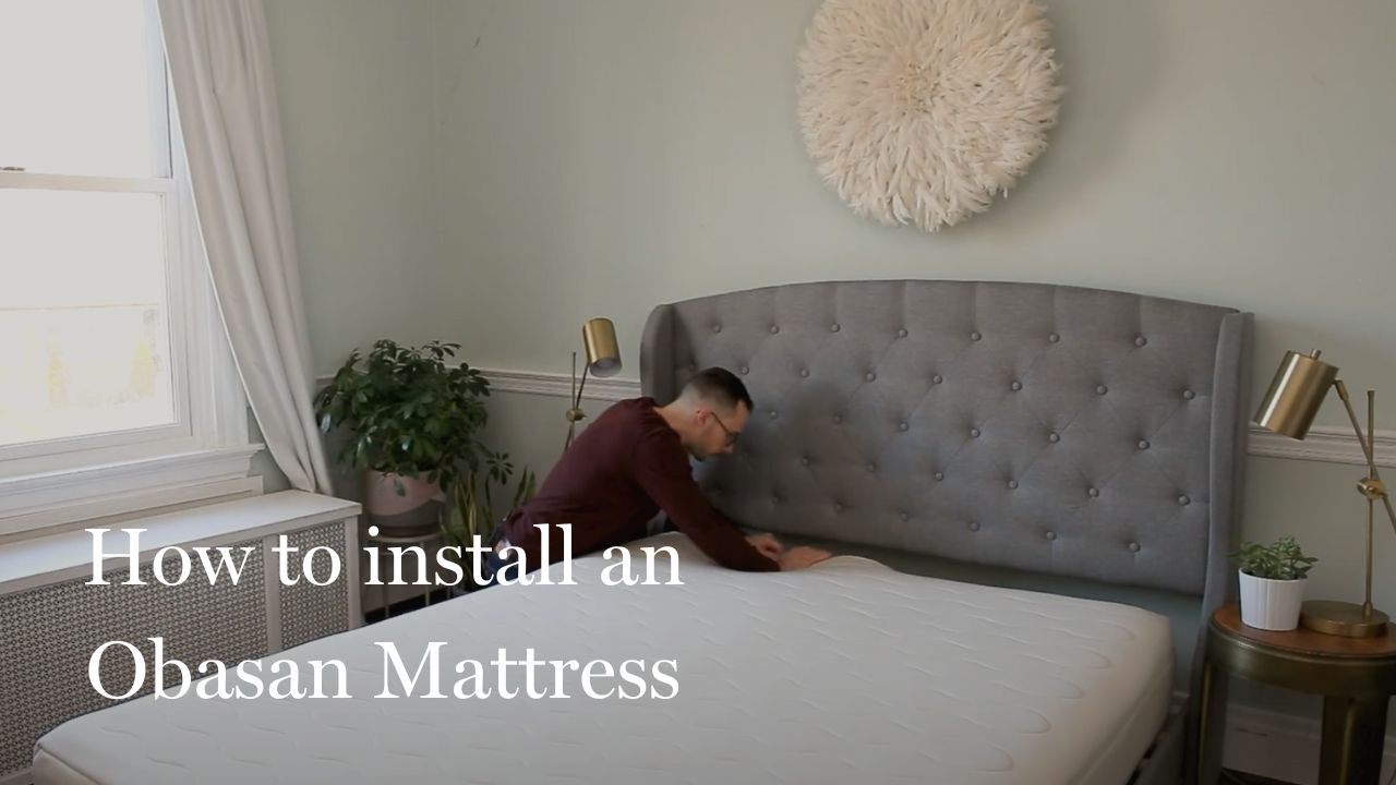 Charger la vidéo : See how to install the mattress at your home