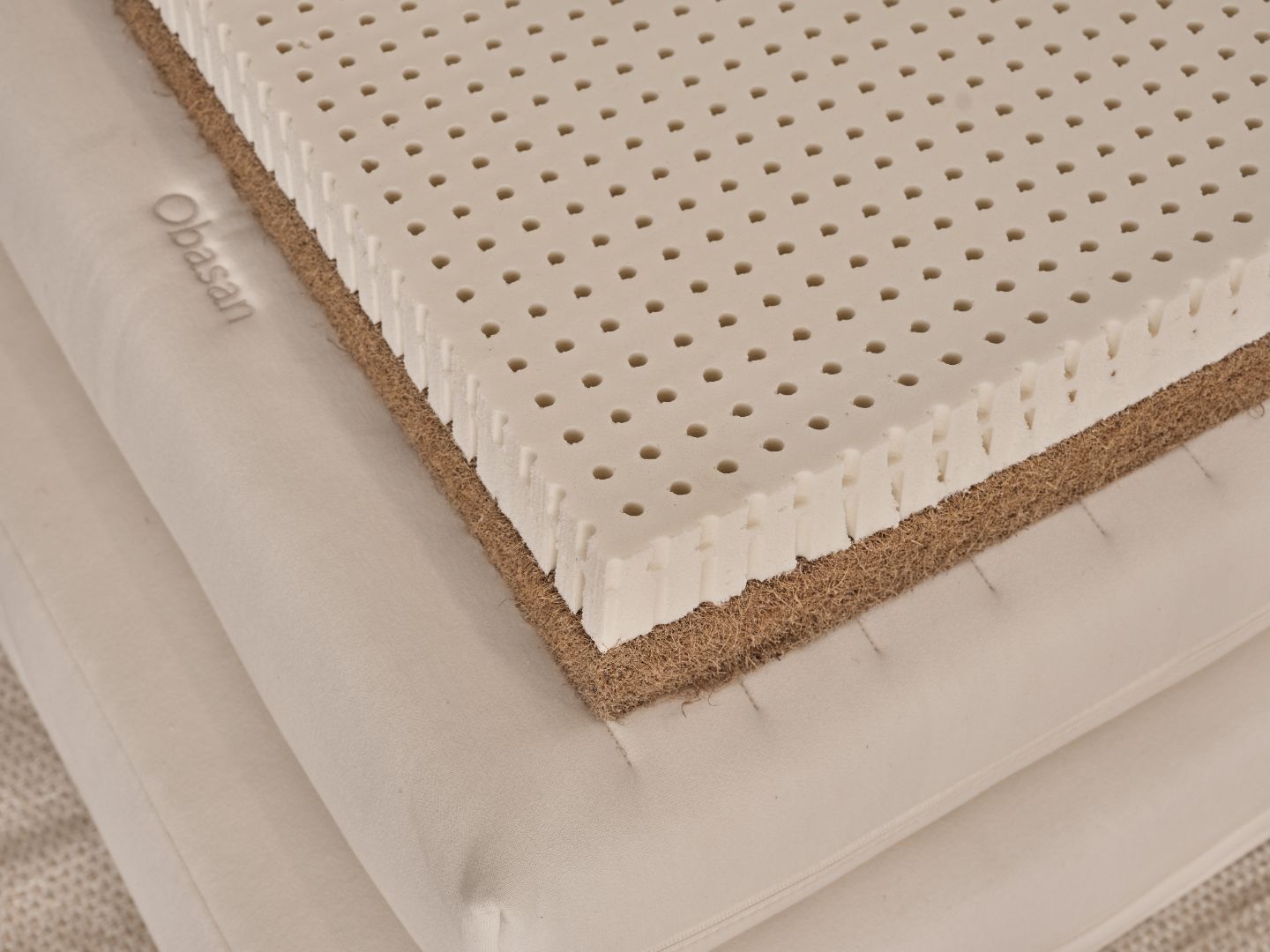 Matelas de bébé biologique
