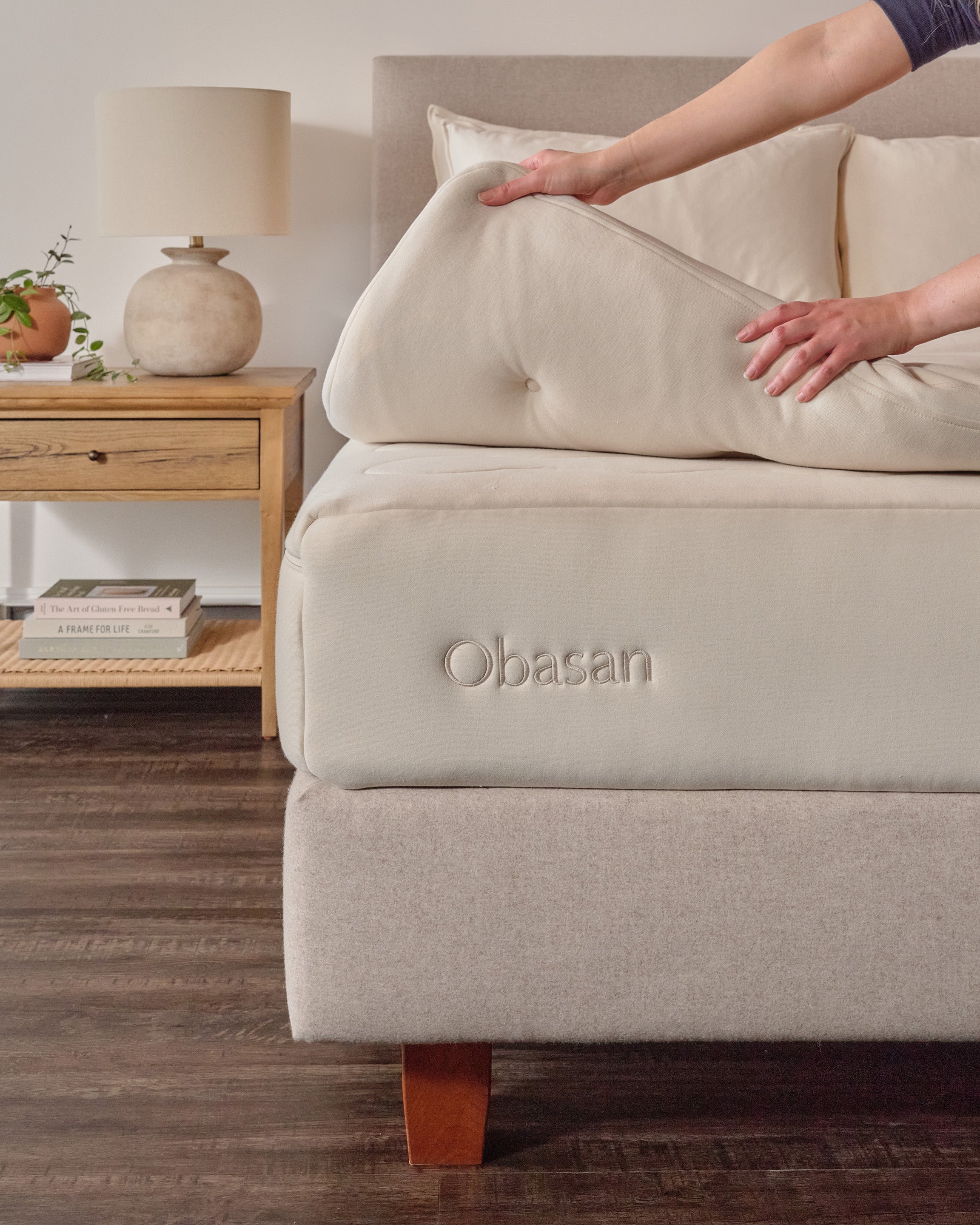 The Grand Organic Wool and Latex Mattress Topper (3.5")
