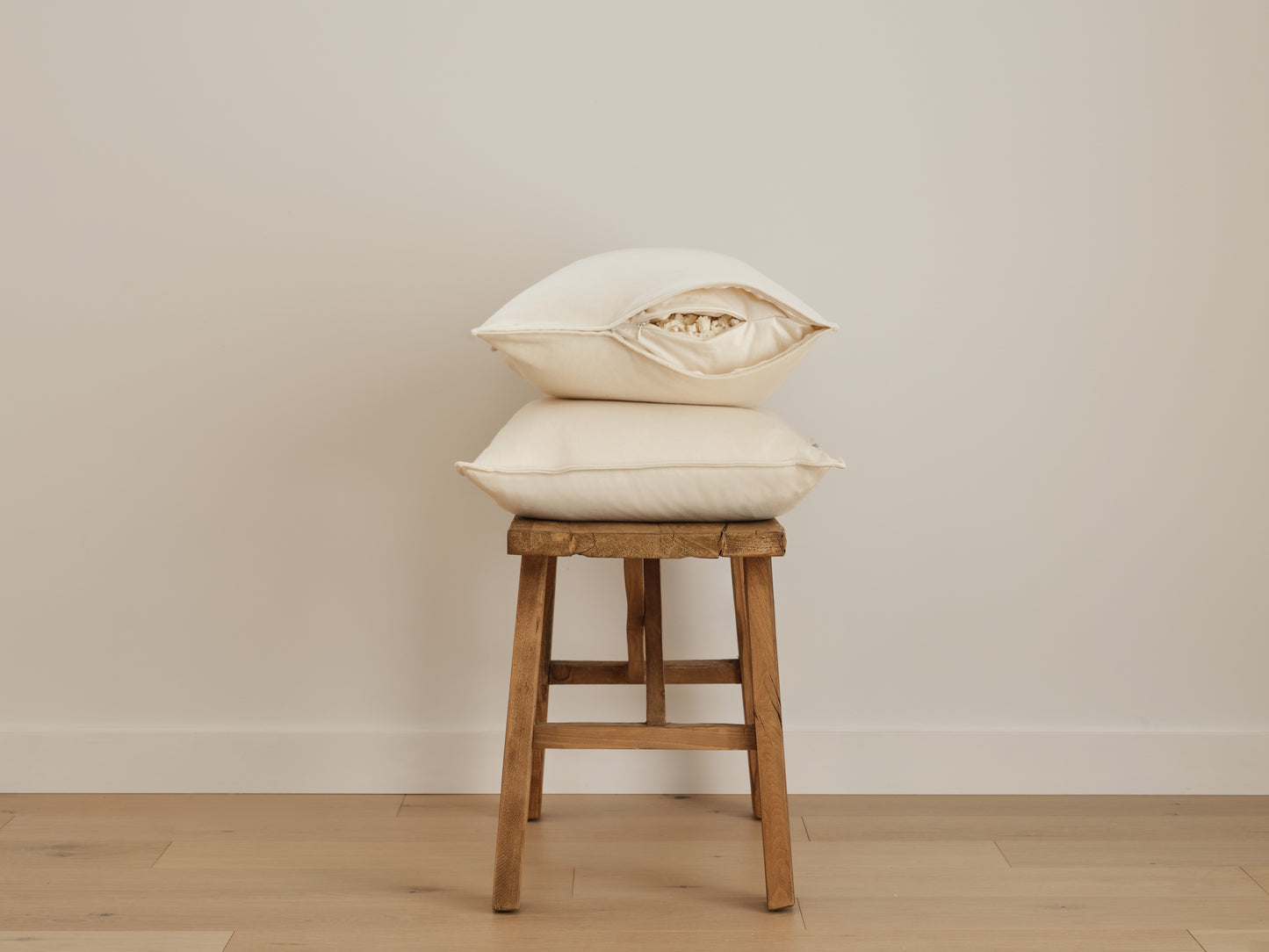 Oreiller Deluxe en duvet et latex biologique