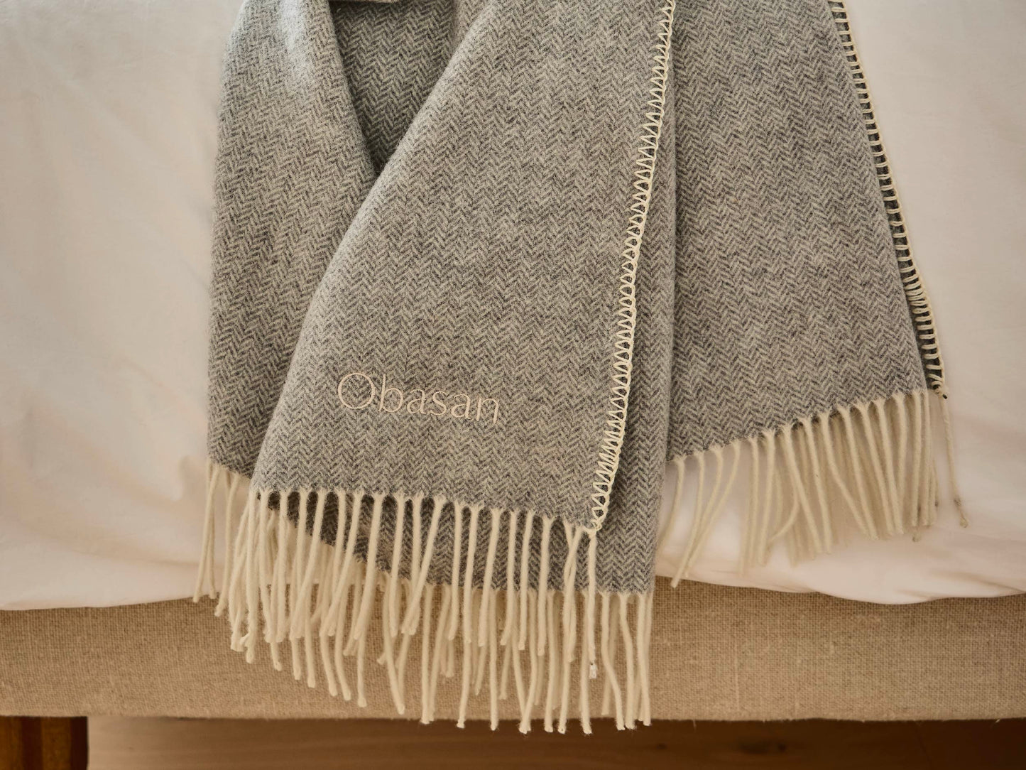 Obasan Wool Throw