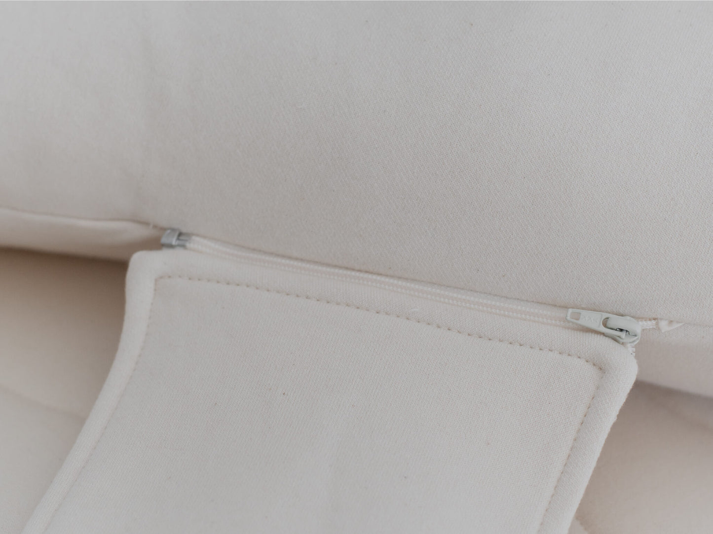 Obasan organic Pregnancy Pillow with detachable zipper